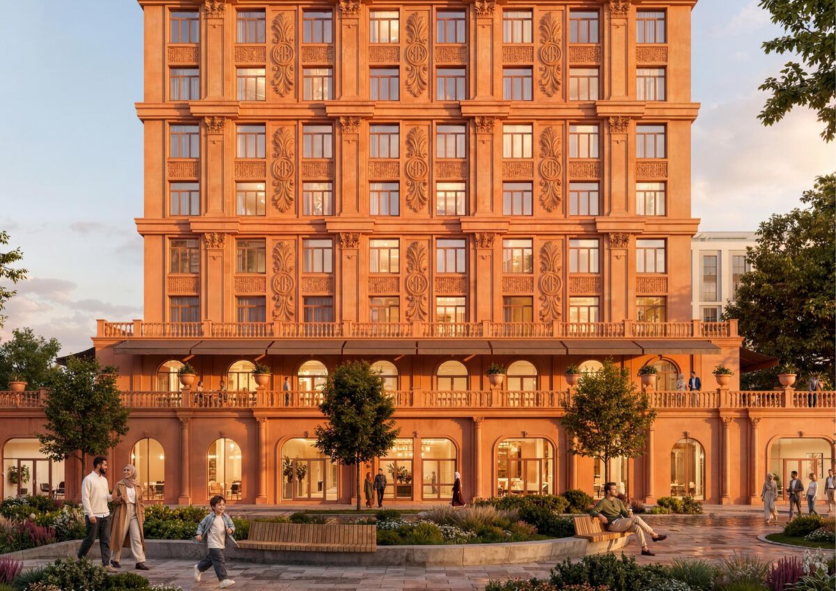 Лобби Bellagio в эстетике Roberto Cavalli